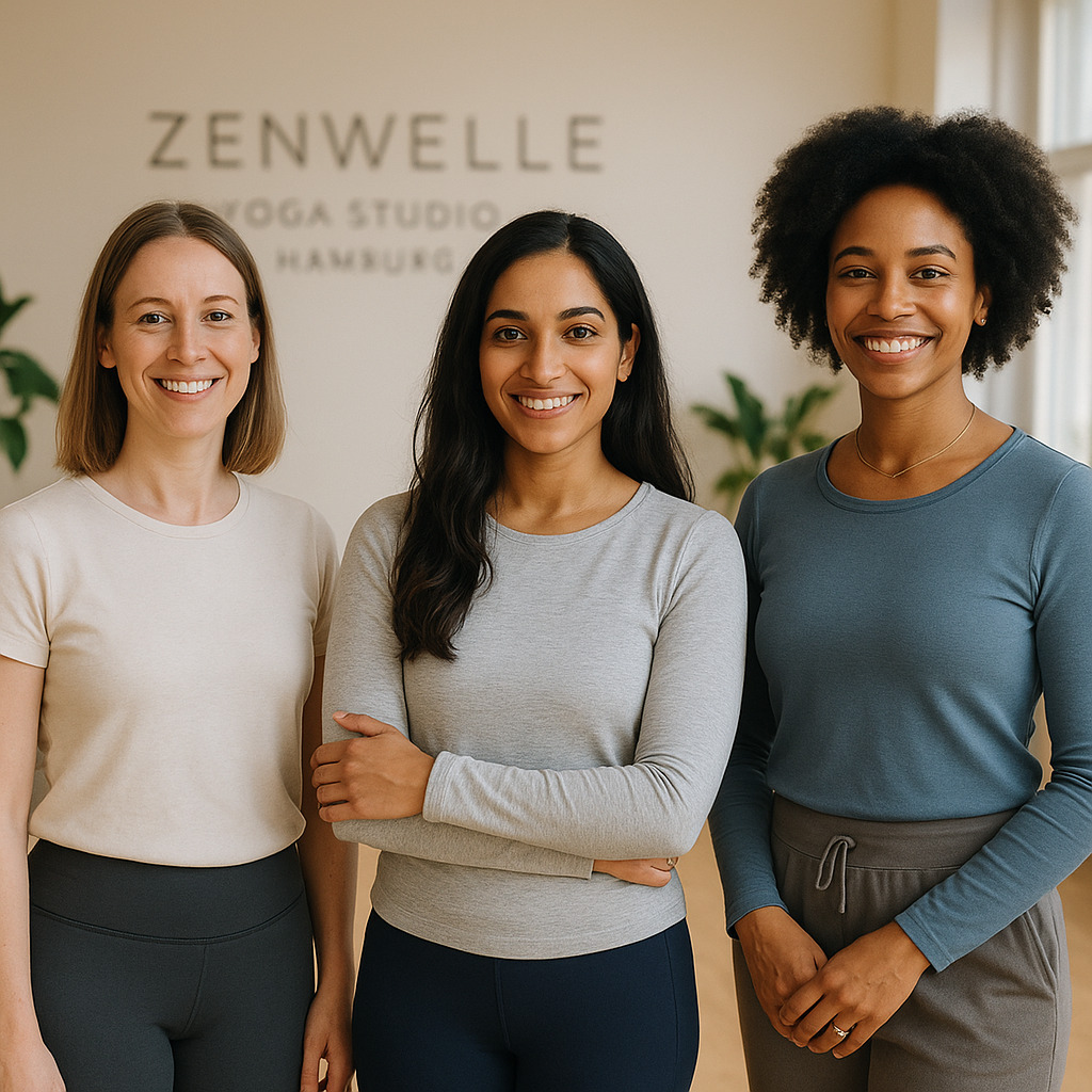 Yogastunde bei ZenWelle Studio Hamburg — Gemeinschaft und Achtsamkeit